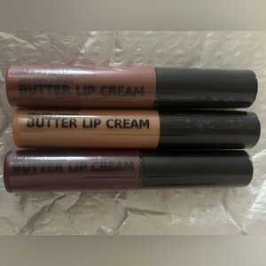 Butter Lip Cream Set - Nude, Brown, Plum
